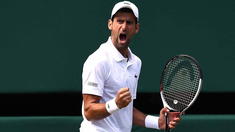 Novak Djokovic reach SF in Wimbledon 2018