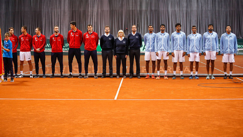 Serbia v India-Davis Cup Play Off